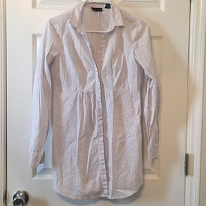 🤰🏼 Striped button up maternity Blouse